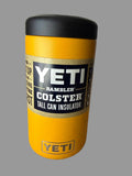 Yeti Rambler Yellow Colster  Tall Can Insulator