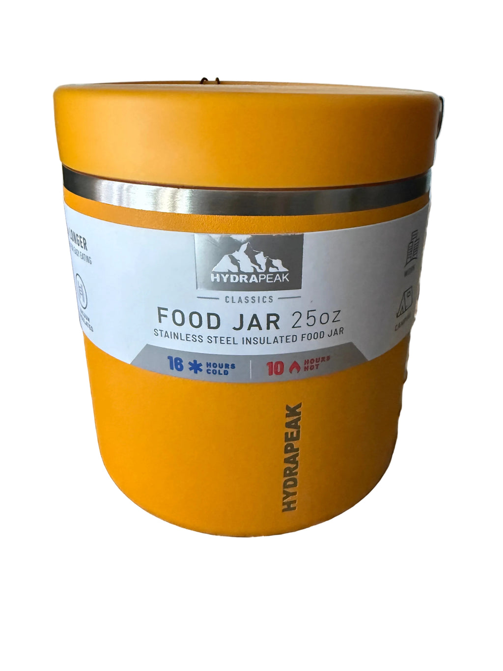 Hydrapeak Food Jar 25oz Orange