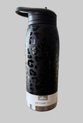 Artisan Hydraspeak Sleek Black bottle with Stainless bottom 32oz