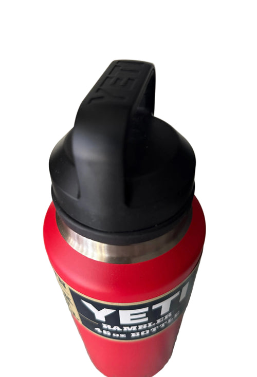 Yeti Rambler 46oz Red with Black Twist Top