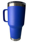 Yeti Rambler Blue 35oz with optional slide lid