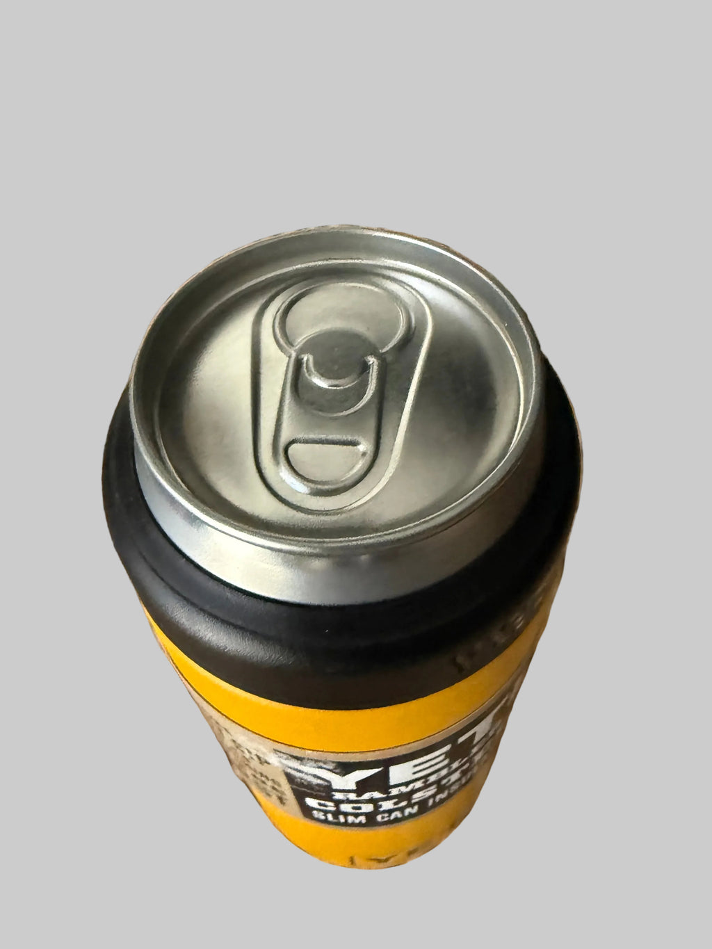 Yeti Rambler Yellow Colster Slim Can Insulator