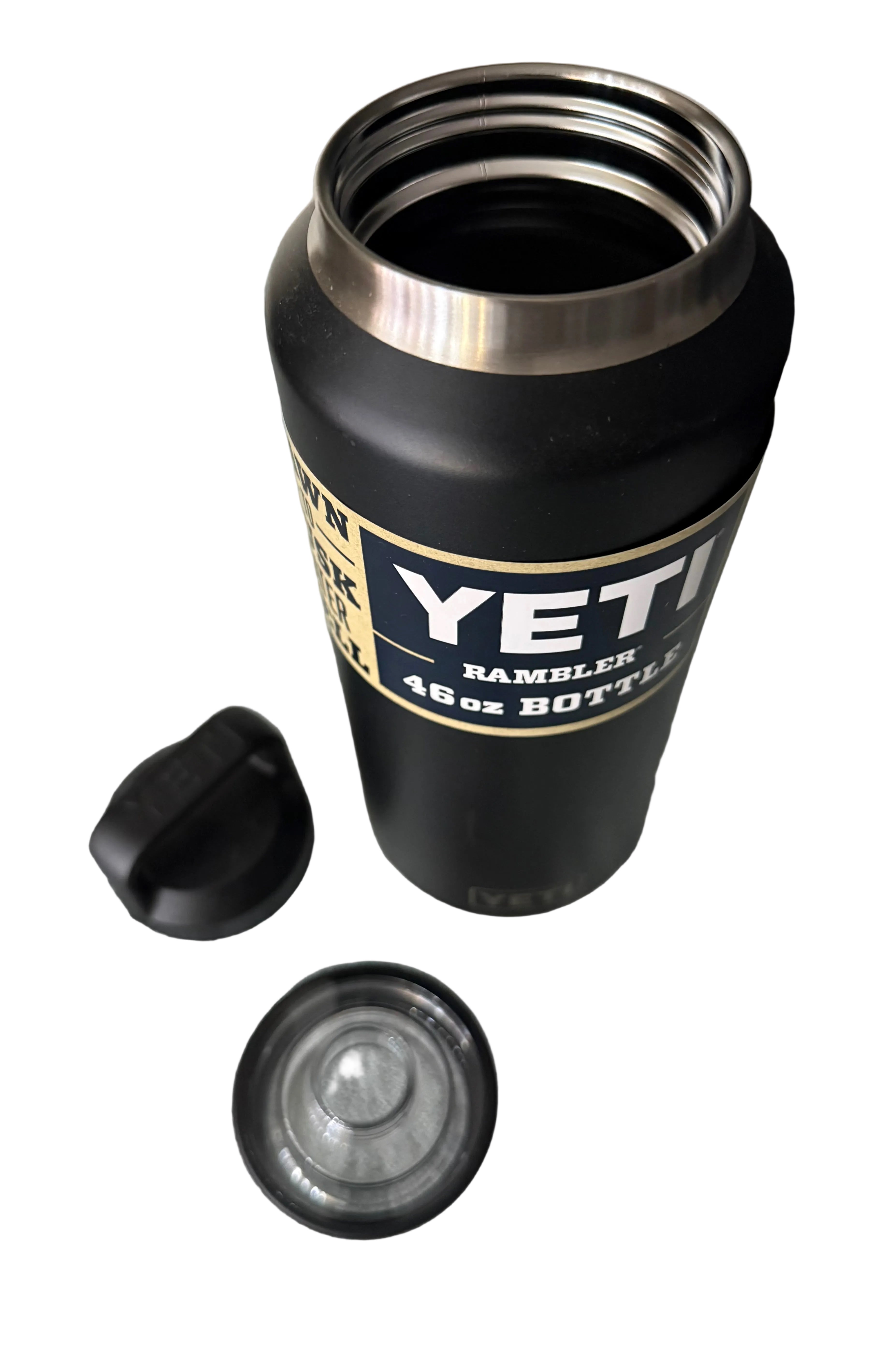 Yeti. Rambler 46oz Black with twist off top